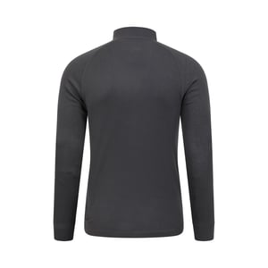 Mountain Warehouse Heren Talus Zip Neck Thermo Top met lange mouwen (Grijs)