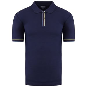 Ben Sherman Placket Interest Herr Pikétröja Marin
