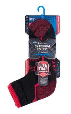 Storm Bloc Mens Cotton Rich High Ankle Length Hiking Trekking Socks