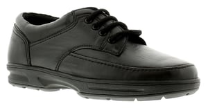 Dr Keller Brian Mens Leather Casual Shoes Black