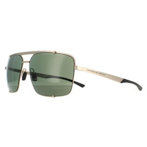 Porsche Design Aviator Herr Ljus Guld Svart Grön P8919