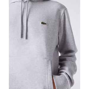 Lacoste fleece hoodie for men