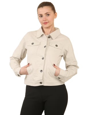 Enzo | Dames Stretch Denim Jas