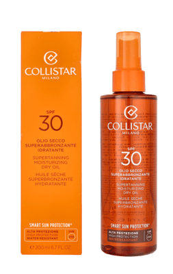 Collistar Supertanning Moisturizing Dry Oil SPF30200 ml.