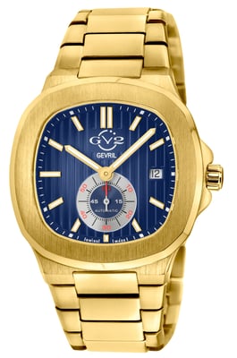 GV2  Potente 316L Stainless Steel Swiss Automatic ETA 2895 Watch