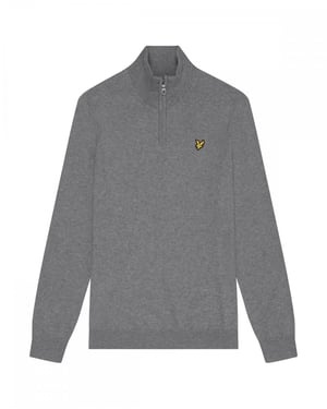 Lyle & Scott Katoen Merino Heren Kwartrits Truien