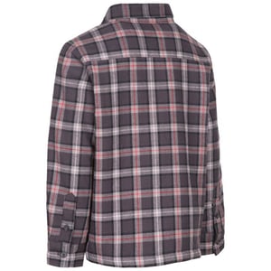 Trespass Kinderen/Kinderen Gemiddelde Lange Mouwen Gingham Shirt (Donkergrijs ruitje)