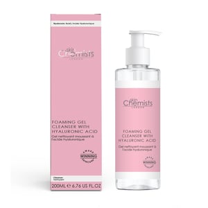 skinChemists Schuimende Gel Reiniger met Hyaluronzuur 200ml