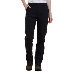 Mountain Warehouse Dames/Dames Hiker Stretch Afritsbroek (Zwart)
