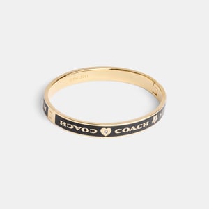 Coach Heart and Star Enamel Bangle