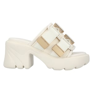 Bottega Veneta Flash Mule wit