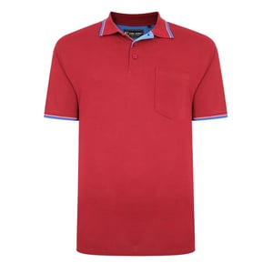 Kam Mens Plus Size Polo Shirt Big and Tall T-shirt