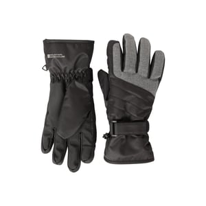 Mountain Warehouse Dam/Dotter Glide Vattentäta Skidhandskar (Jet Black)