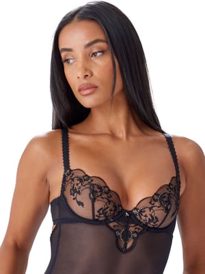 VIP Taboo Non Padded Balcony Body - Black