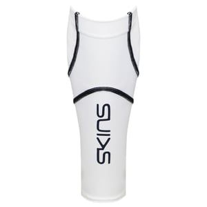 Skins Essentials Mens White Compression Calf Tights MX