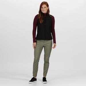 Regatta - Dames Flux Softshell Bodywarmer (Waterafstotend & Windbestendig) (Zwart)