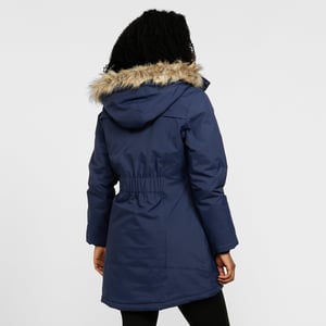 Peter Storm Women's Paloma Waterproof Parka Jacket with Faux Fur Lined Hood, Winter Coat