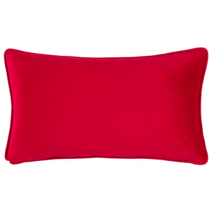 furn. Christmas Spirit Velvet Piped Cushion Cover