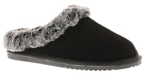 Hush Puppies Womens Slippers Mule Amara Leather black