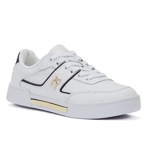 Shop Voor Tommy Hilfiger Court Prep Dames Wit/Rwb Sneakers
