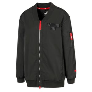 Puma X Adriana Lima Bomberjacka Lång Svart Dam 519149 01