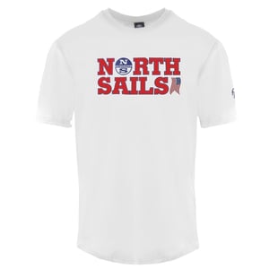 North Sails USA White T-Shirt