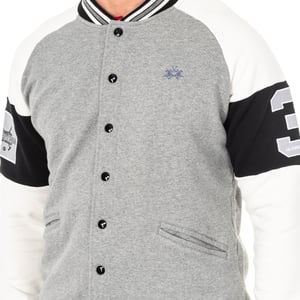 Klassiek gesneden vest met lange mouwen en knoopsluiting 2MO056 heren