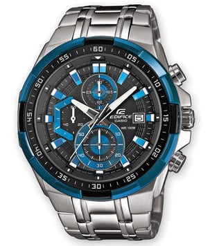 Casio Edifice Men's Silver Watch EFR-539D-1A2VUEF