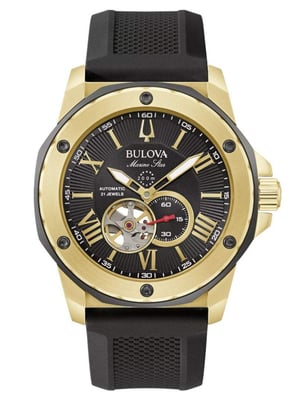 Bulova Marine Star herenhorloge Zwart 98A272