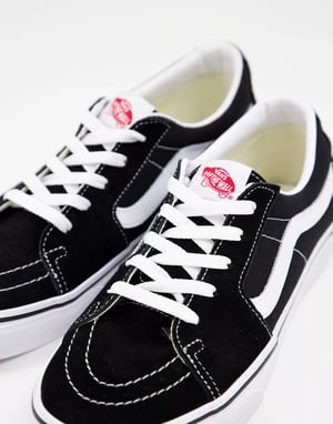 Vans Kvinnor Sk8-Low Träningsskor I Svart
