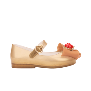 Sweet Love x Snow White Pearlish Beige/Gold Flats