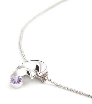Orphelia Dames 925 Sterling Zilveren Ketting met Hanger - Zilver ZH-4690