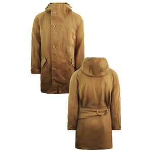 Lacoste Twill Heren Bruin Parka Jas