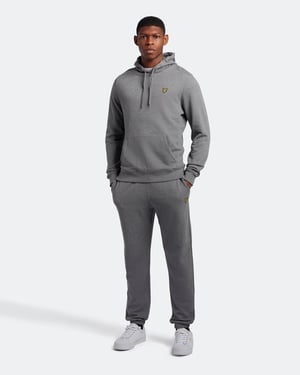 Lyle & Scott slanke joggingbroek in grijs