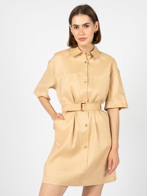 Silvian Heach Klänning Dam Beige