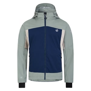 Dare 2B Heren Mountaineer Soft Shell Jas (Maanlicht Denim/Lilypad Groen)