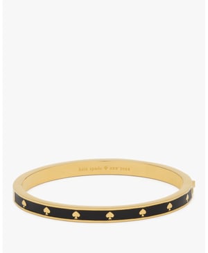 Enamel Hinged Bangle