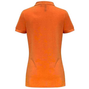 Asquith & Fox Womens/Ladies Plain Short Sleeve Polo Shirt (Orange)