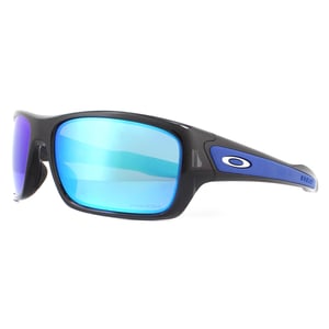 Oakley Zonnebril Turbine OO9263-56 Zwart Ink Prizm Sapphire