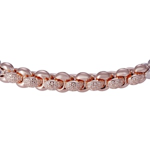 Orphelia 'Jada' Women's 925 Sterling Silver Bracelet - Silver/Rose ZA-7395
