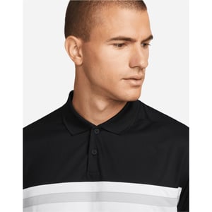 Nike Mens Victory Dri-FIT Polo Shirt (Black/White)
