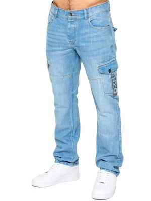 Enzo | Heren Rechte Benen Jeans