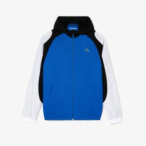 Men's Lacoste Sport Colourblock Tennis Jacket in Blue