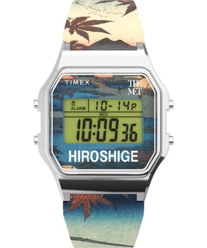 Timex The Met X Hiroshige Unisex's Multicolour Watch TW2W25300