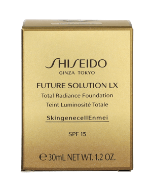 Shiseido Future Solution LX Total Radiance Foundation SPF15, 3 Rose, 30 ml