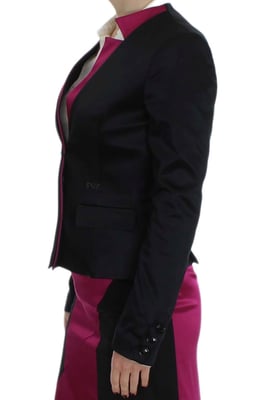 Exte Dam Black Pink Stretch Blazerjacka