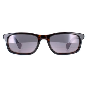 Moncler Rectangle Womens Dark Havana Smoke Mirror ML0116