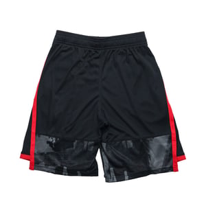 Boy's Under Armour Junior UA Stunt 3.0 Printed Shorts in Black