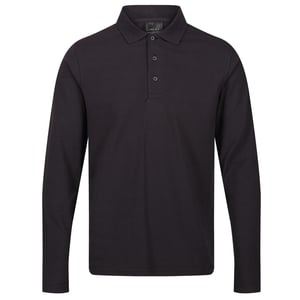 Regatta Heren Pro Poloshirt Met Lange Mouwen (Afdichting Grijs)