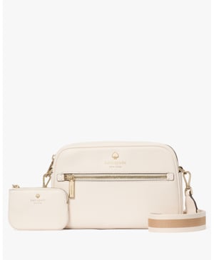 Emma Pebbled Leather Small Camera Bag